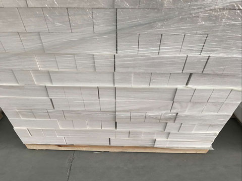 Corundum Brick Packaging In RS Factory