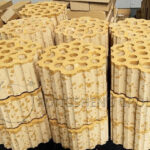 Refractory Configuration for Regenerator of Float Glass Melting Furnace Dense High Thermal Conductivity Silica Checker Bricks