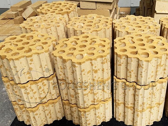 Dense High Thermal Conductivity Silica Checker Bricks