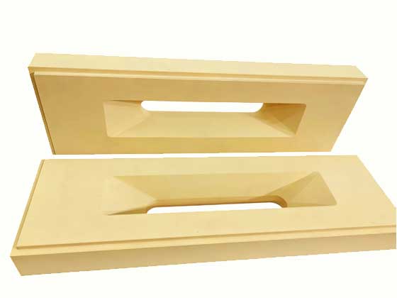 ZA60 Dense High-Zirconia Bushing Block